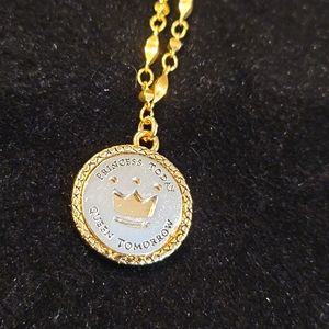 2/$40 Princess 👑 Today Queen Tomorrow Necklace